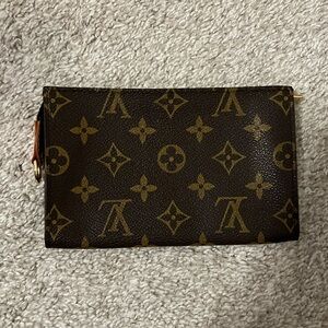 Louis Vuitton Monogram Canvas Zipper Pouch (Repurposed)